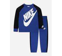 Nike Boys Oversized Futura Crew Tracksuit in Blue - Blue - 5 - 6 Yrs