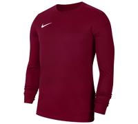 Nike Boys Park Vii Long Sleeve Dri Fit T-Shirt in Burg - Red