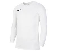 Nike Boys Park Vii Long Sleeve Dri Fit T-Shirt in White