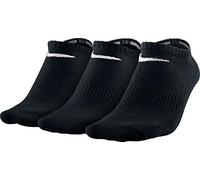 Nike Boys Performance Lightweight No-Show Socks - Black/White, Small