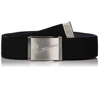 NIKE Boys' Reversible Stretch Web Belt, Black, One Size