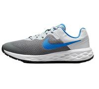 Nike Boys Revolution 6 Nn Sneaker, Cool Grey Deep Royal Blue Pure Platinum Photo Blue, 5.5 UK
