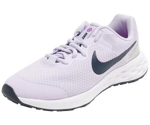 NIKE Boys Revolution 6 Sneaker, Violet Frost Thunder Blue, 3 UK