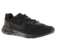 Nike Boys Running Trainers Revolution 6 Lace Up Lightweight All Black UK Size