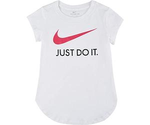 NIKE Boys S6472689 Shirt, Bianco, 5 Years EU
