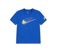 Nike Boys Soccer Swoosh T-Shirt, Blue, Size 3-4 Years Blue