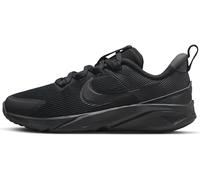 NIKE Boys Star Runner 4 Nn (Ps) Sneaker, Black Black Black Anthracite, 13 UK Child