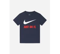 Nike Boys Swoosh JDI T-Shirt in Navy - Blue - 6 - 7 Yrs