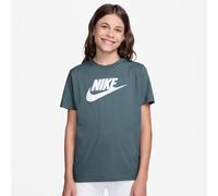 Nike Boys T Shirt Junior in Mineral Slate - Green - Size 13Y