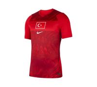 Nike Boy's Turkey Dri-Fit Short Sleeve Stadium Home Fan-Jersey, White/Sport Red, 12/13 Years