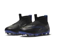 Nike Mercurial Superfly 9 Academy Firm Ground Football Boots Juniors 4 Black/Chrome