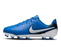 NIKE Boy's Unisex Kids Jr. Tiempo Legend 10 Club Mg Gym Shoes, Glacier Blue Blue Orbit, 3.5 UK Child