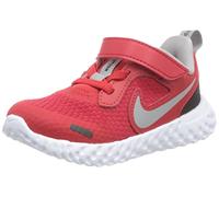 Nike Boy's Unisex Kids Revolution 5 Gymnastics Shoe, University Red Lt Smoke Grey Black White, 4.5 UK Child