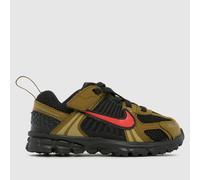 Nike Boys Vomero 5 Trainers in Green & Black, Logo Detail, Mesh, Size: 3.5 UK 3.5 (EU 19½)
