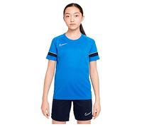 NIKE Boy's Y Nk Dry Acd21 Trk Jkt Track Jacket, Royal Blue/White/Obsidian/White, XL UK