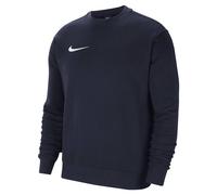 NIKE Boy's Y Nk Flc Park20 Crew Sweatshirt, Obsidian/White, 10-12 Years EU