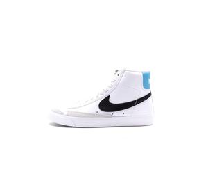 NIKE BQ6806-121 Blazer Mid '77 Vintage Men White/Black-Blue Lightning-White UK 6