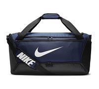 Nike Brasilia - 9.0 (60L) Duffel Bag (Medium) - Midnight Navy/Black/White, One Size
