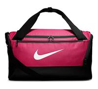 Nike Brasilia-9.0 Duffel Bag (Small), Rush Pink/Black/White, One Size