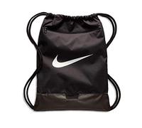 Nike Brasilia - 9.0 Gym Sack - Black/Black/White, One Size