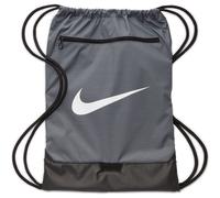Nike Brasilia Gym Sack Black Drawstring Sports Bag With Zip Pocket Training ...