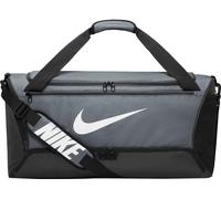 Nike Brasilia Swoosh Training 60L Duffle Bag - Iron Grey/Black/White - One Size - Iron Grey/Black/White