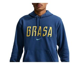 Nike Brazil 2026 Club French Terry Hoodie 'Coastal Blue Light Menta' IB6300-433 M