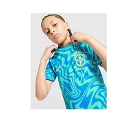 Nike Brazil 2026 Pre Match Shirt Junior - Blue - Kids 10-12Y
