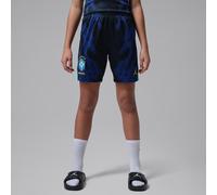 Nike Brazil 2026 Stadium Away Older Kids' Jordan Dri-FIT Football Replica Shorts - Blue - Polyester S