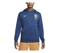 Nike Brazil Travel Fleece Soccer Hoodie 'Blue' DH4822-490 M