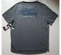 NIKE BREATHE RISE 365 DRI FIT FUTURE FAST RUNNING TOP GREY CU5438-063 MEN L