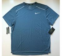 NIKE BREATHE RISE 365 DRI FIT SHORT SLEEVE RUNNING TOP AQ9919-418 MEN L