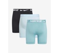 Nike Brief Logo Boxers light blue pure black white (3 units) - M