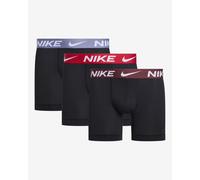 Nike Brief Logo Boxers (Pack of 3) Black Red Lilac - S