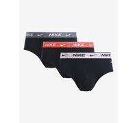 Nike Brief Logo Slip Black White Red (3 Units) - XL