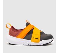 Nike Brown & Grey Flex Advance Boys Toddler Trainers UK 2.5 (EU 18½)
