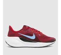 Nike Burgundy Air Zoom Pegasus 41 Boys Youth Trainers UK 1 (EU 33)