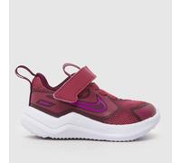 Nike Burgundy Cosmic Runner Girls Toddler Trainers UK 4.5 (EU 21)