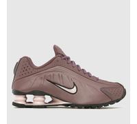 Nike Burgundy Shox R4 Girls Youth Trainers UK 4 (EU 36½)