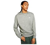 Nike Sportswear Club Men's French Terry Crew - Grey - Fleece/Club Fleece L