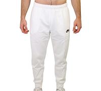 Nike BV2671-100 Sportswear Club Fleece Pants Men's WHITE/WHITE/BLACK Size M