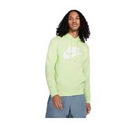 Nike BV2973-383 M NSW CLUB HOODIE PO BB GX Sweat mens lt liquid lime/lt liquid lime XL