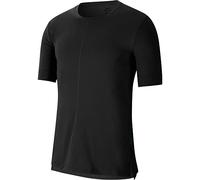 Nike BV4034 M NK DF TOP SS Yoga T-Shirt Mens Black/Iron Grey XL