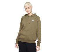 Nike BV4124 W NSW ESSNTL FLC PO HOODIE Sweatshirt women's medium olive/white M