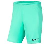 NIKE BV6855-354 Dri-FIT Park 3 Shorts Men's HYPER TURQ/BLACK Size S