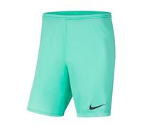 NIKE BV6865-354 Dri-FIT Park 3 Shorts Unisex Hyper Turq/Black Size S