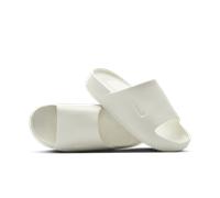 Nike Calm Women's Slides - White - Recycled Content Minimum 5.5