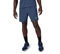 Nike Challenger DV9359-437 Men's Dri-Fit Running Shorts with Lining (Approx. 18 cm), Thunder Blue/Reflective Silv, S