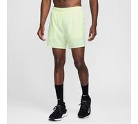 Nike Challenger Men's Dri-FIT 13cm (approx.) Brief-lined Running Shorts - Yellow - Polyester S