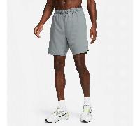 Nike Challenger Men's Dri-FIT 18cm (approx.) 2-in-1 Running Shorts - Grey - Polyester XXL